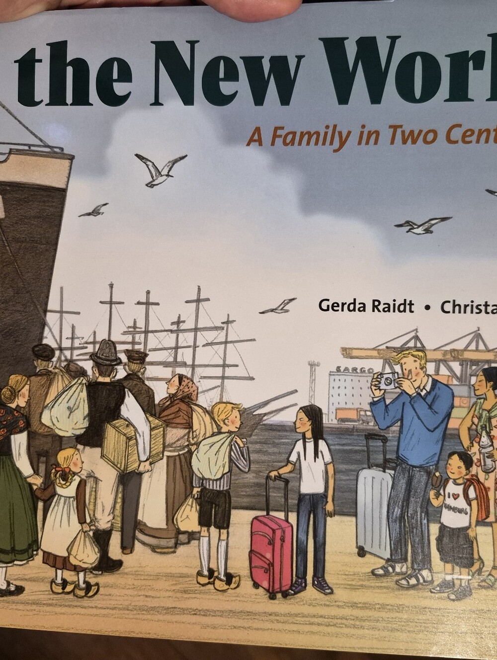 NEW In the New World, A Family in Two Centuries from Charlesbridge Publishing